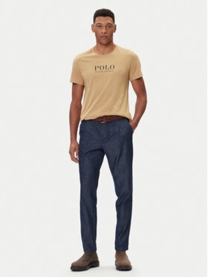Polo Ralph Lauren T-Shirt 714899613023 Beżowy Regular Fit