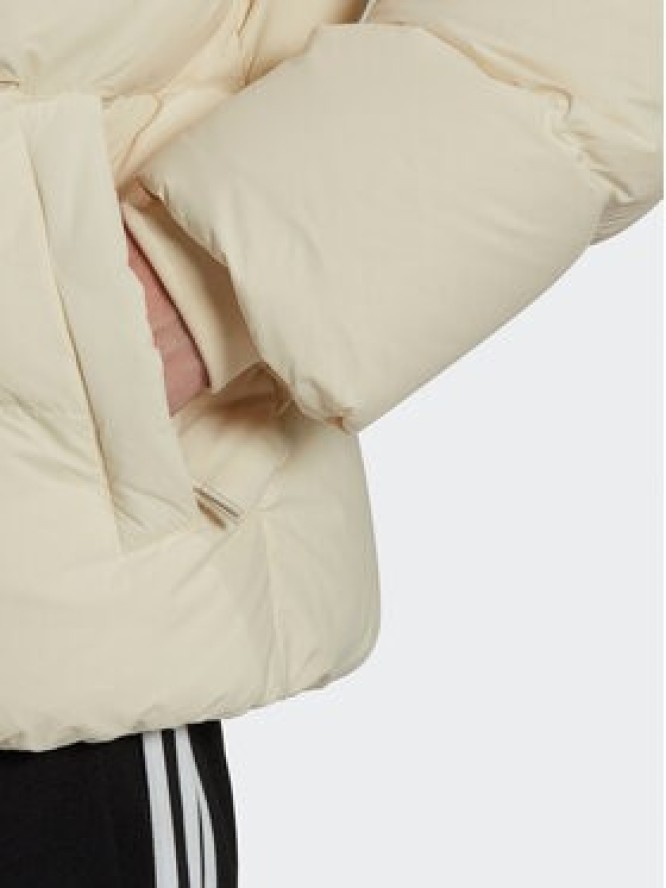 adidas Kurtka puchowa HL9201 Écru Regular Fit