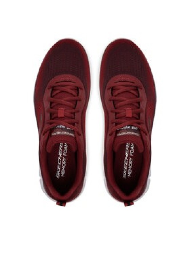 Skechers Buty na siłownię Track - Glendor 232699/BURG Bordowy