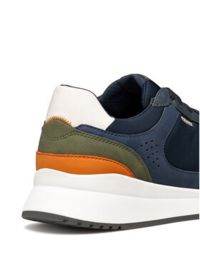 Geox Sneakersy U Branthon U65LCB 0EK11 C4KF4 Granatowy