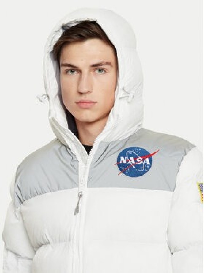 Alpha Industries Kurtka zimowa 148135 Biały Regular Fit