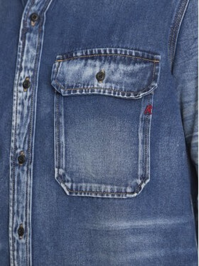 Replay Koszula jeansowa M4074 .000.624 72A Niebieski Regular Fit