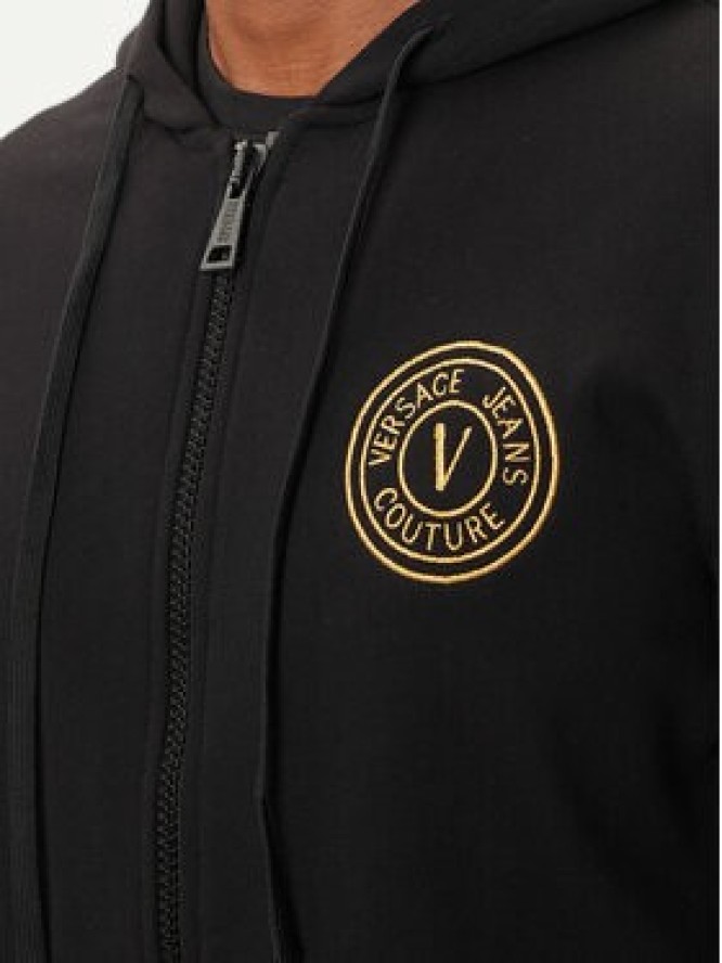 Versace Jeans Couture Bluza 79GAIT00 CF01T Czarny Regular Fit