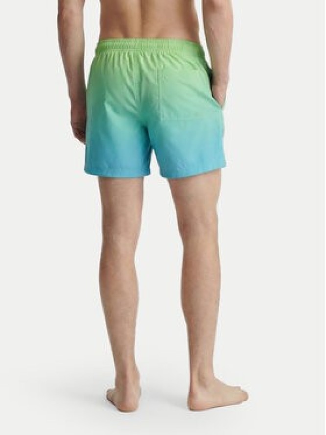 Jack & Jones Szorty kąpielowe Maui Horizon 12291438 Zielony Regular Fit