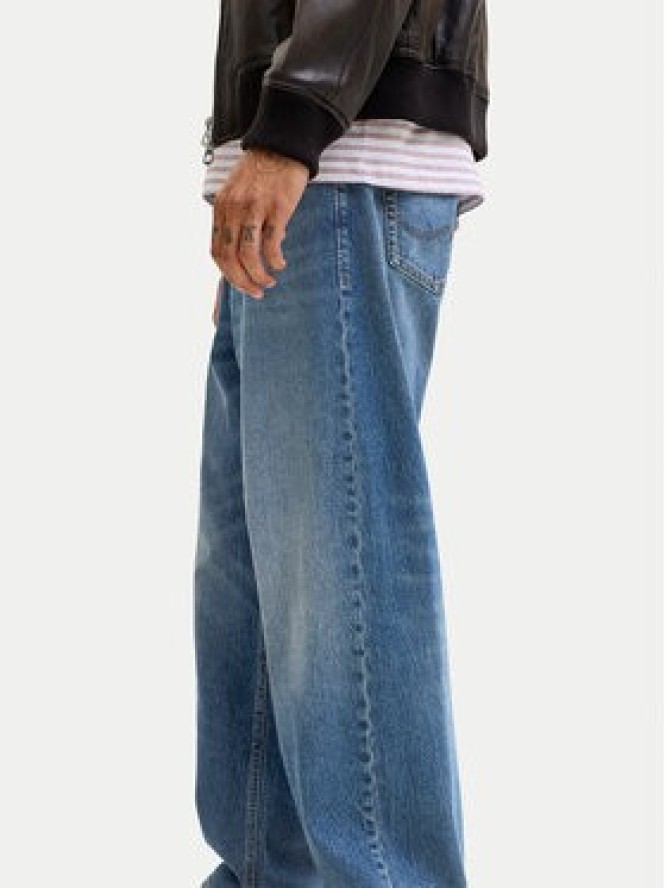 Jack & Jones Jeansy Eddie 12290185 Niebieski Baggy Fit