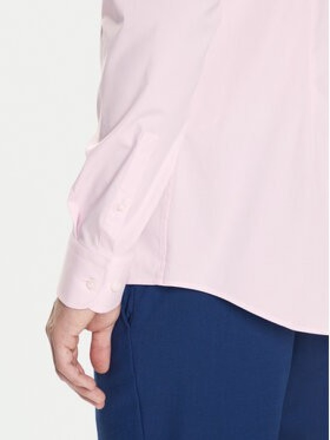 BOSS Koszula H-Hank 50469345 Różowy Slim Fit