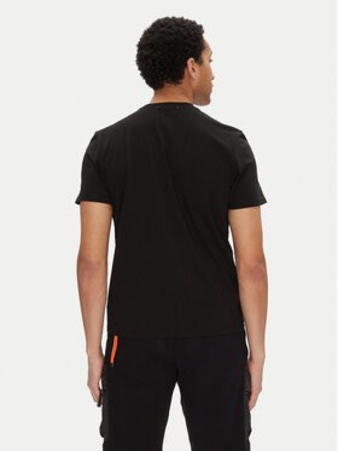 Parajumpers T-Shirt Leland 25SMPMTSGT09 Czarny Regular Fit