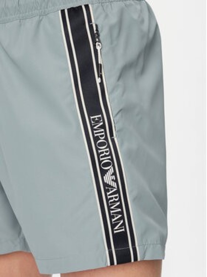 Emporio Armani Szorty kąpielowe EM000583 AF20426 U9157 Niebieski Regular Fit