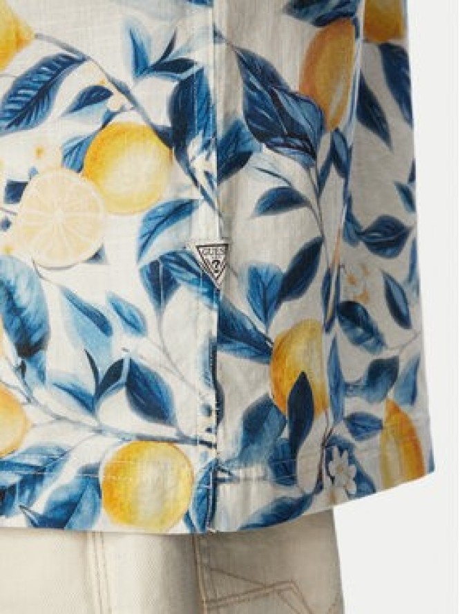 Guess Koszula M6GH35 W1722 Kolorowy Regular Fit