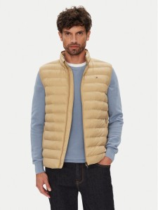Tommy Hilfiger Kamizelka MW0MW37677 Beżowy Regular Fit