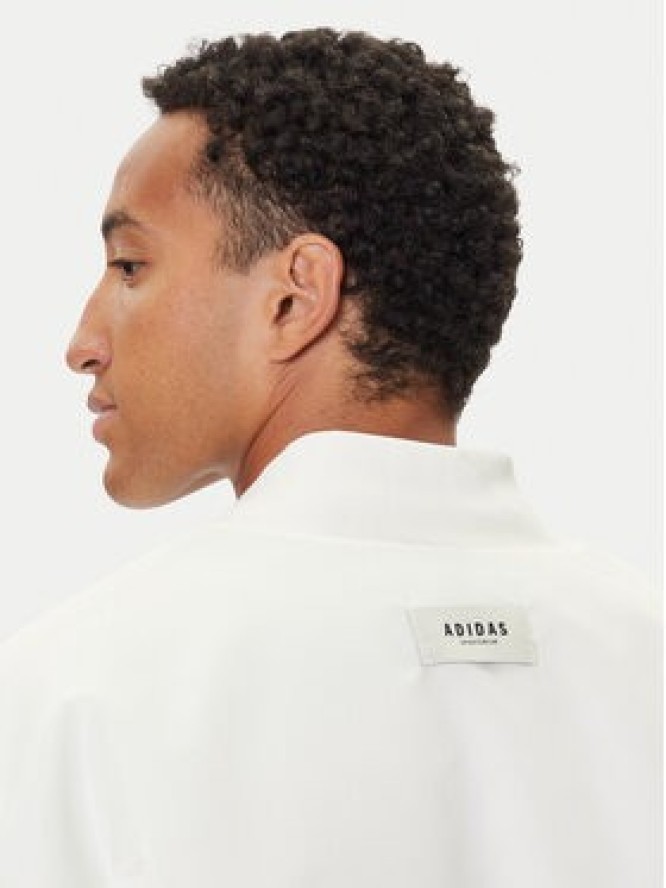 adidas Kurtka bomber Stadium JX5638 Biały Loose Fit