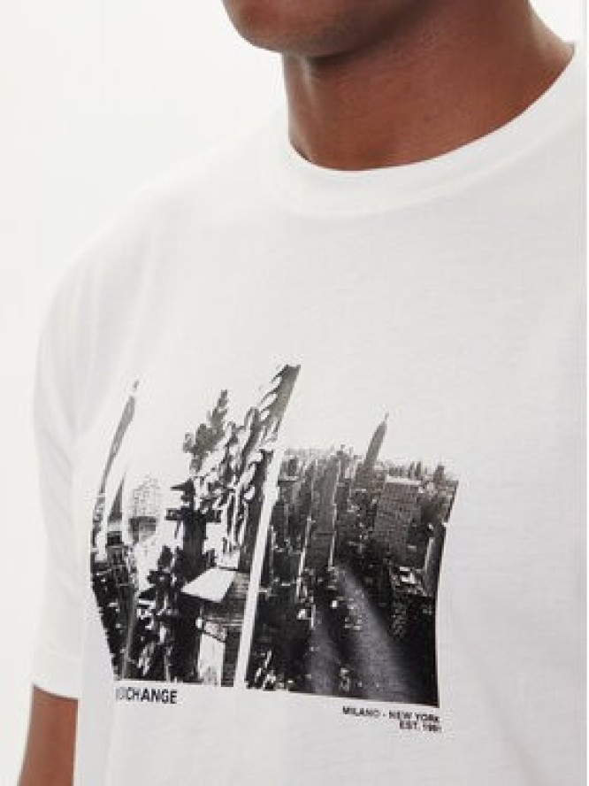 Armani Exchange T-Shirt XM001461 AF10358 M0003 Biały Regular Fit