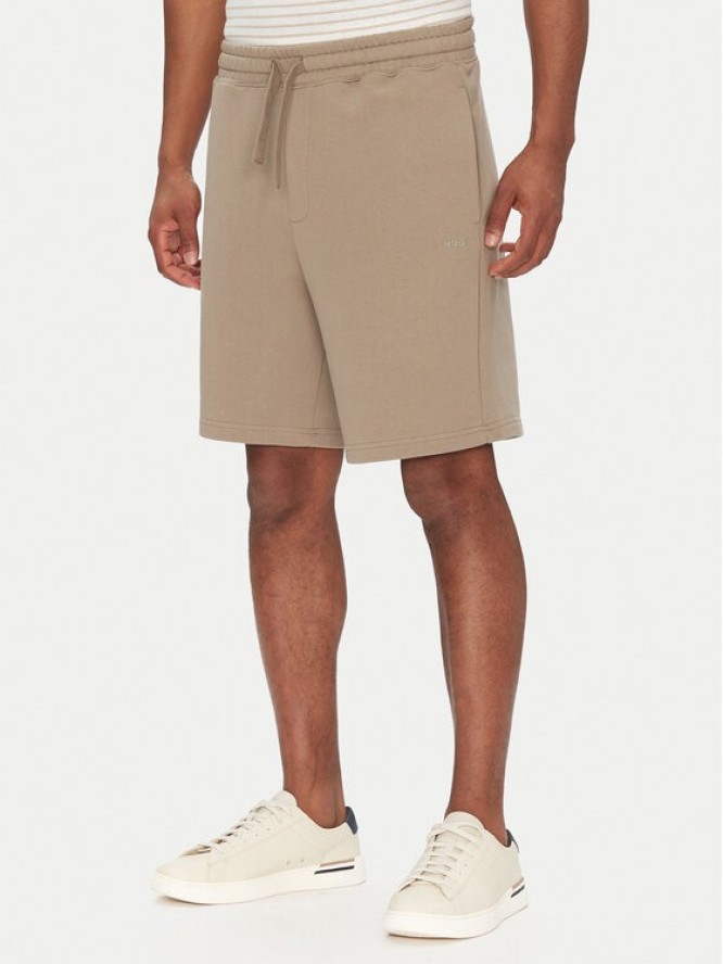 HUGO Szorty sportowe Dayono 50530696 Beżowy Relaxed Fit