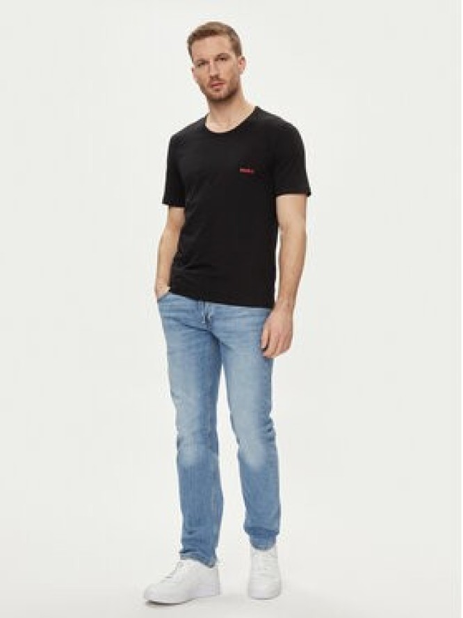 HUGO Komplet t-shirtów 50493972 Czarny Regular Fit