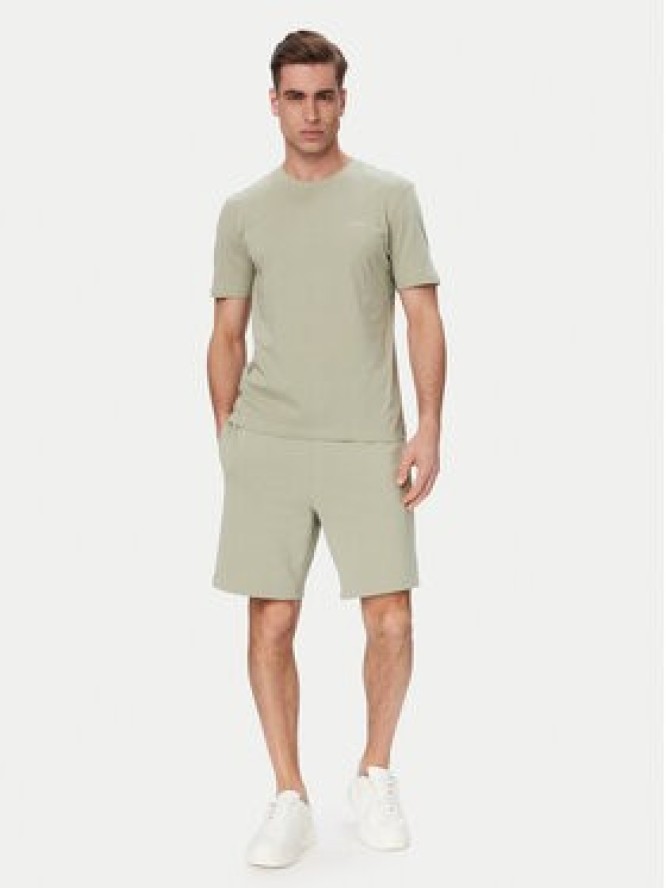 HUGO T-Shirt Dero222 50466158 Zielony jasny Regular Fit