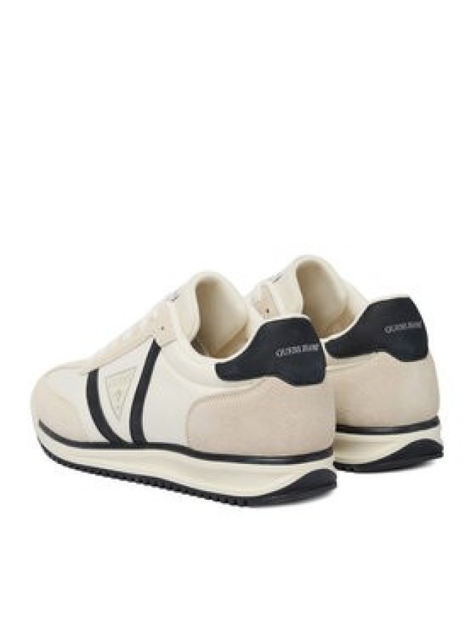 Guess Jeans Sneakersy EO-DELAND-03 WE Écru