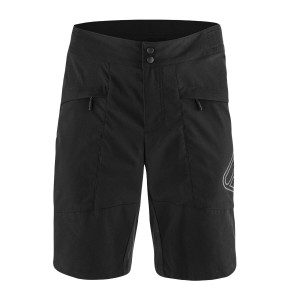 Spodenki rowerowe z wkładką Bike Shorts Leon-G CSL męskie - czarne