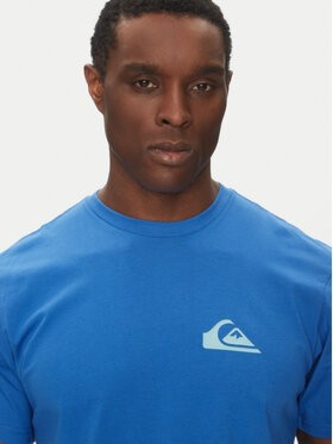 Quiksilver T-Shirt EQYZT08042 Niebieski Regular Fit