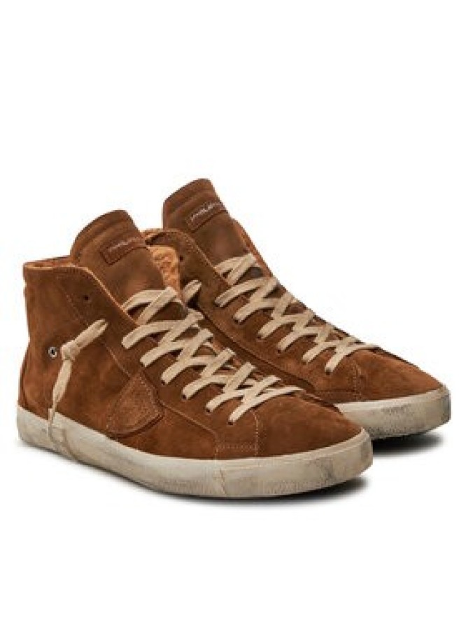 Philippe Model Sneakersy PRHU DF03 Brązowy