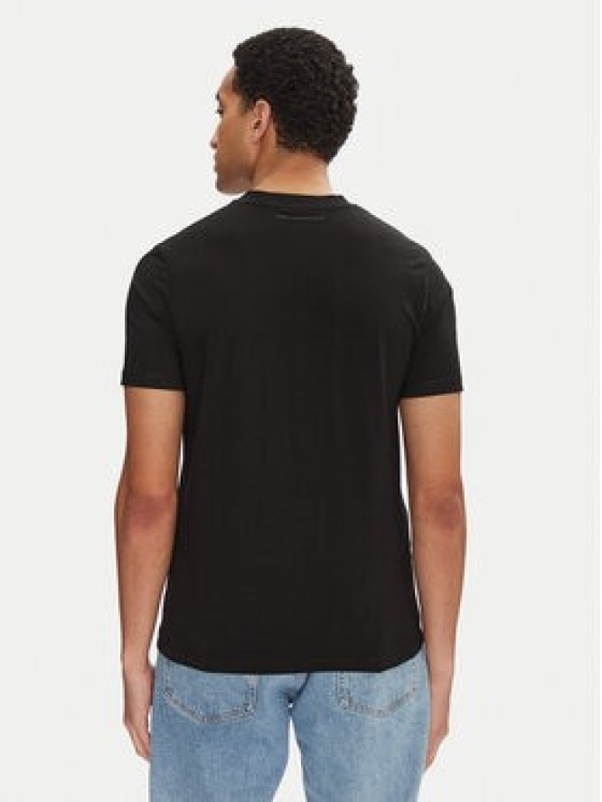 KARL LAGERFELD T-Shirt 755021 552224 Czarny Regular Fit
