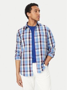 Tommy Jeans Koszula DM0DM22791 Niebieski Regular Fit