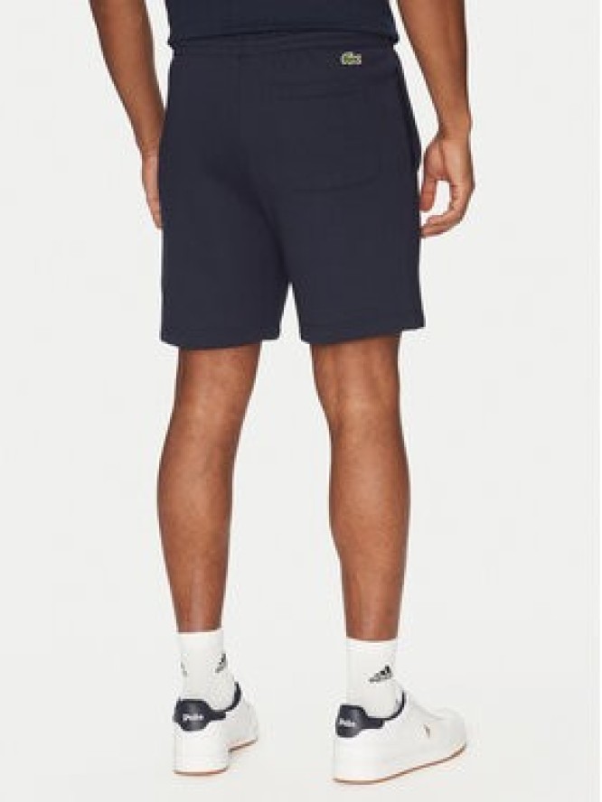 Lacoste Szorty sportowe GH9708 Granatowy Regular Fit