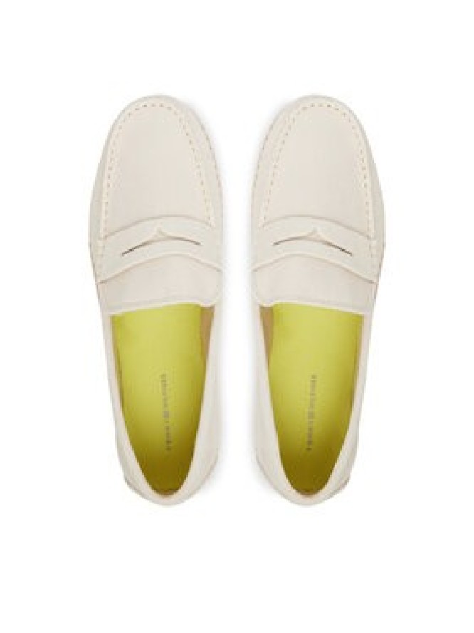 Tommy Hilfiger Espadryle Flexible Hilfiger Sde Espadrille FM0FM05794 Écru