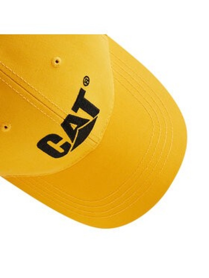 CAT Footwear Czapka z daszkiem Trademark Cap W01791 Żółty