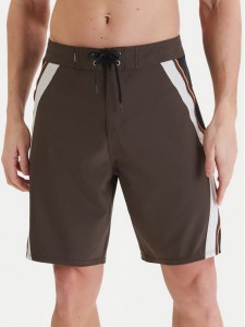 Quiksilver Szorty kąpielowe Mercury Panel 20" EQYBS04896 Brązowy Regular Fit