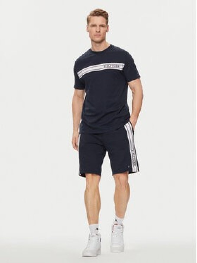 Tommy Hilfiger Szorty sportowe UM0UM03200 Granatowy Regular Fit
