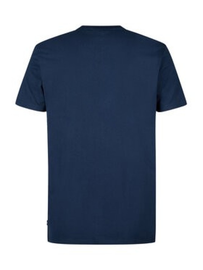 Petrol Industries T-Shirt M-1050-TSR602 Granatowy Regular Fit