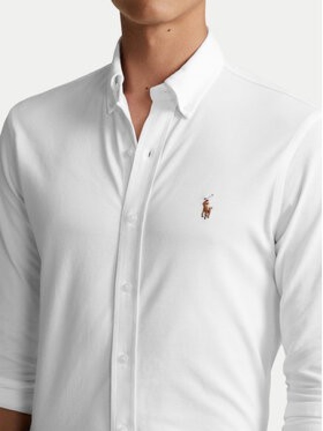 Polo Ralph Lauren Koszula 710932545002 Biały Custom Fit