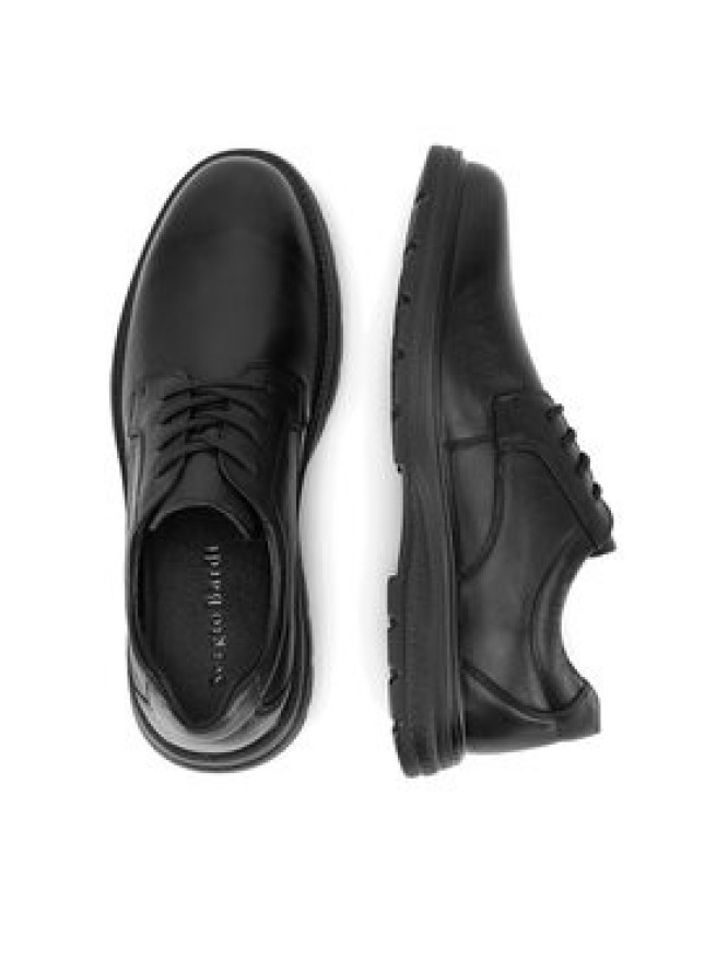 Sergio Bardi Półbuty MF1644-1Z Czarny