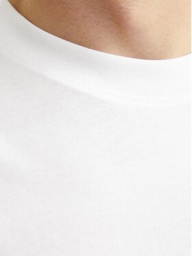 Jack & Jones Komplet t-shirtów Bradley 12264845 Biały Wide Fit