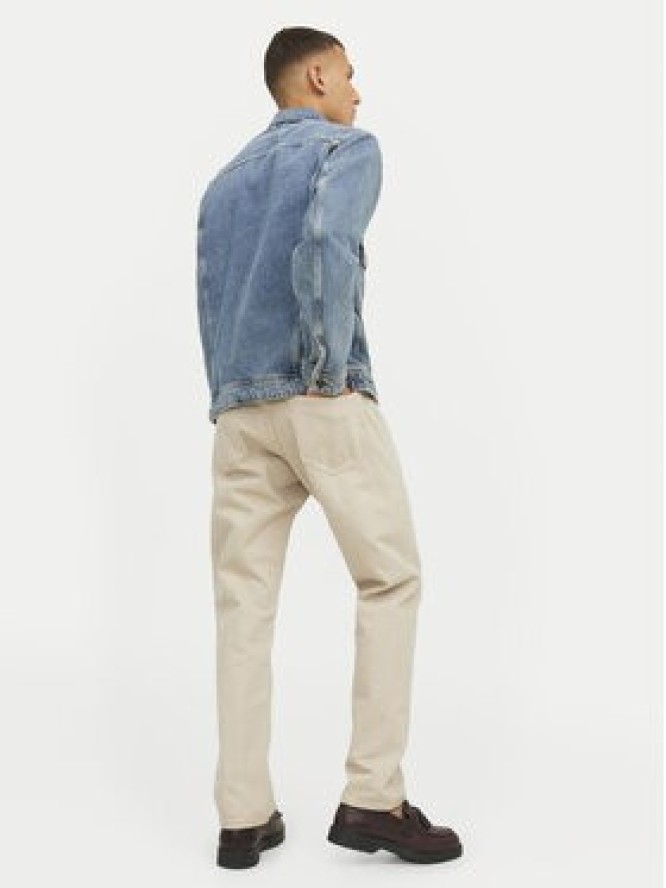 Jack & Jones Jeansy Chris 12246401 Beżowy Relaxed Fit