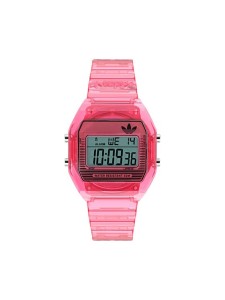 adidas Zegarek AO Street Digital Two Crystal AOST25540 Różowy