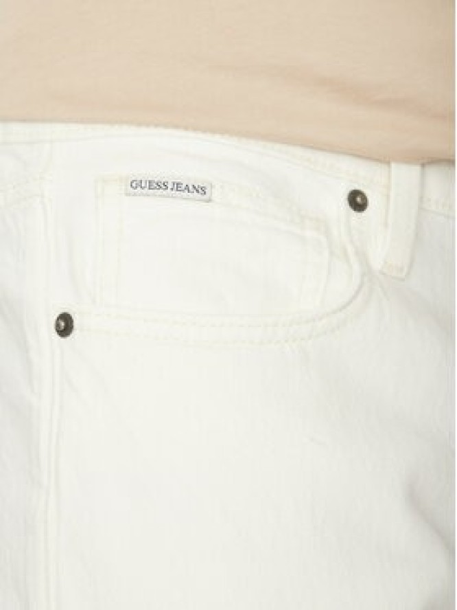Guess Jeans Jeansy M5GA1B D5OC1 Beżowy Straight Fit