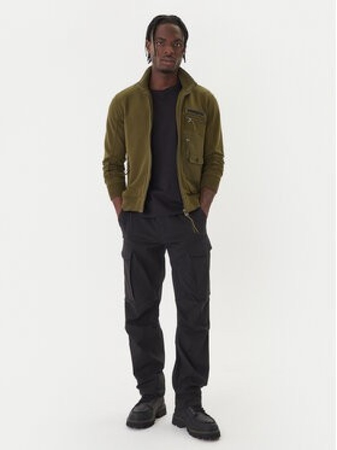 Aeronautica Militare Bluza 252FE2069UF00668 Zielony Regular Fit