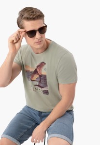 T-shirt z nadrukiem T-FOIL