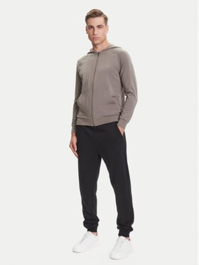 BOSS Bluza Mix&Match 50515313 Brązowy Regular Fit