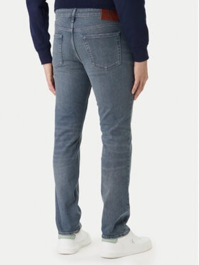 Calvin Klein Jeans Jeansy LV04RF700G Szary Slim Fit