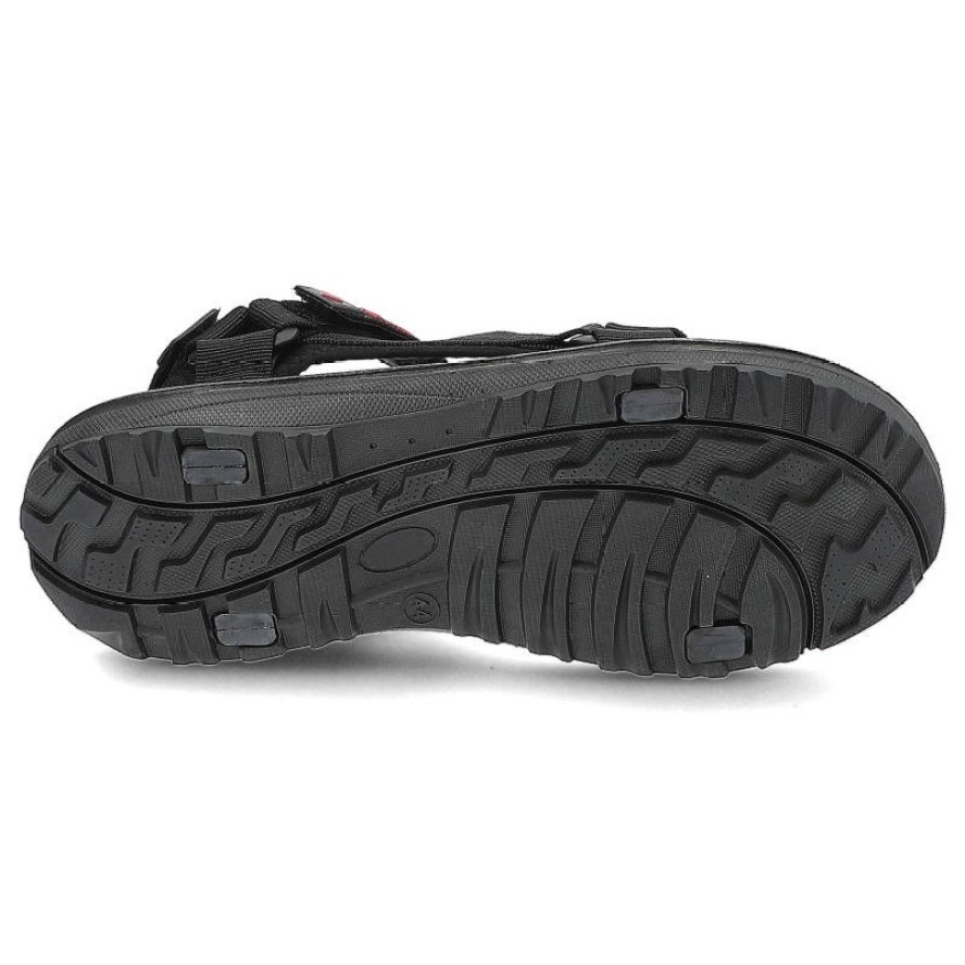 Czarne Sandały Lee Cooper Wygodne Buty Na Lato