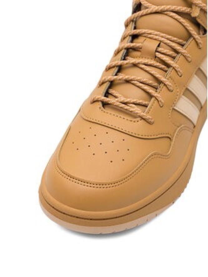 adidas Sneakersy HOOPS 3.0 MID WINTER IF2636 Beżowy