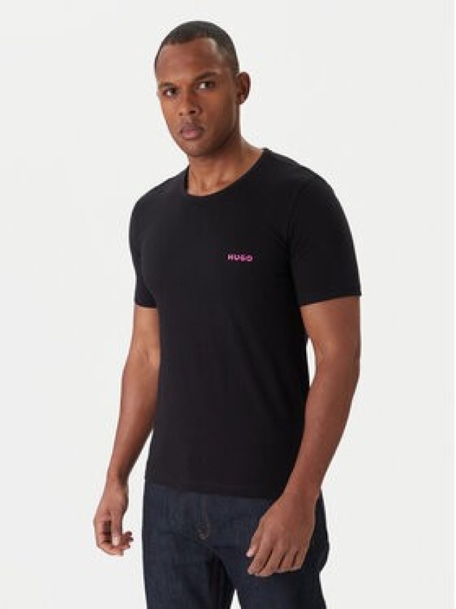 HUGO Komplet t-shirtów 50480088 Czarny Regular Fit