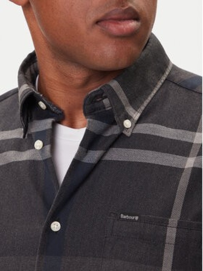 Barbour Koszula Dunoon MSH4980GY38 Szary Regular Fit