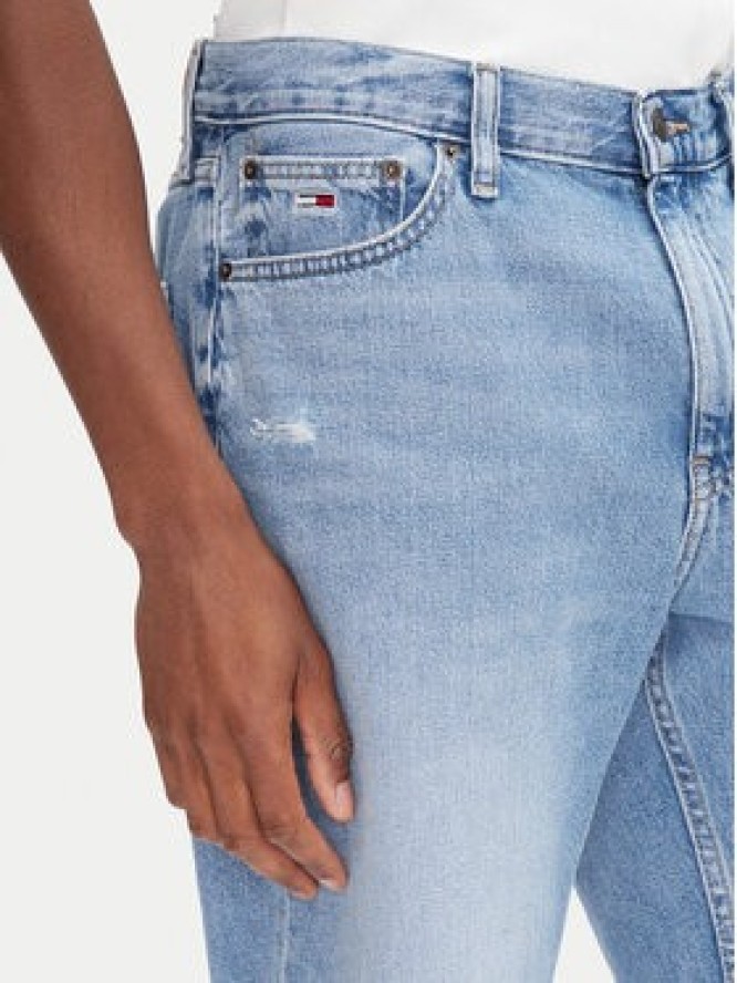 Tommy Jeans Szorty jeansowe Ryan DM0DM21855 Niebieski Slim Fit