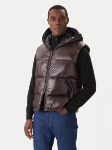 Save The Duck Kamizelka D80296M LOVE21 Brązowy Regular Fit