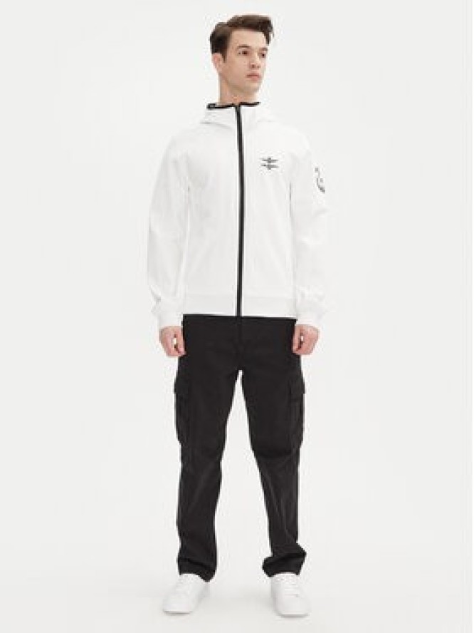 Aeronautica Militare Kurtka przejściowa 251AF497F559 Biały Regular Fit