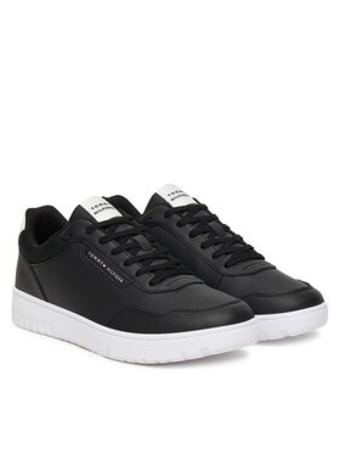 Tommy Hilfiger Sneakersy Basket Core Lite Lth FM0FM05868 Czarny