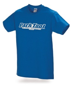 T-shirt z logo Park Tool TSS-1 peacock blue